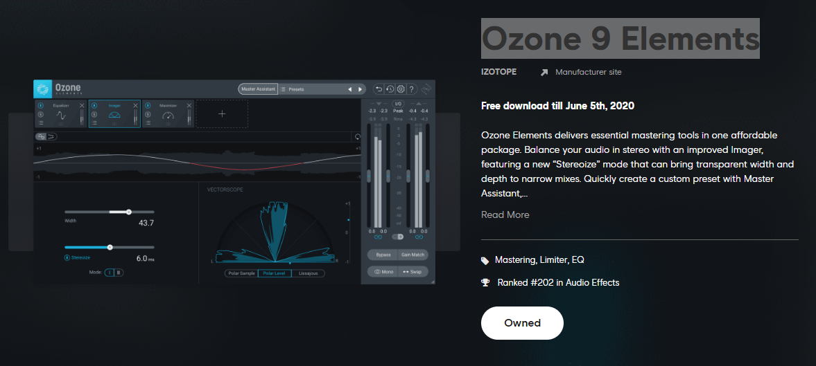 ozone 9 elements free download